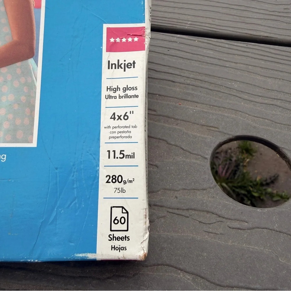 HP High Gloss Inkjet Photo Paper